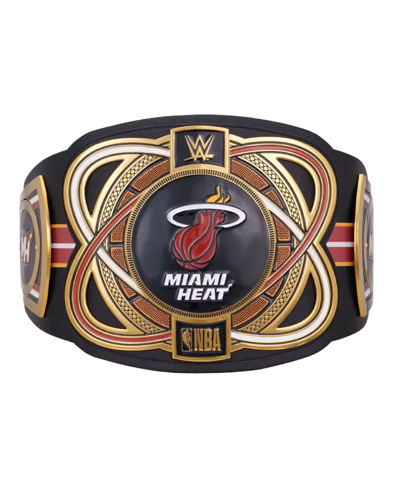 Miami HEAT WWE Legacy Title Belt