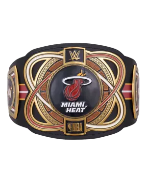 Miami HEAT WWE Legacy Title Belt