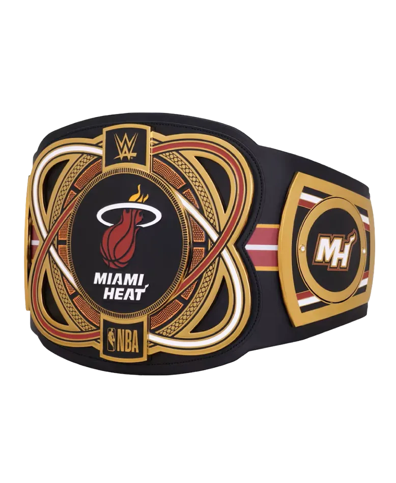 Miami HEAT WWE Legacy Title Belt