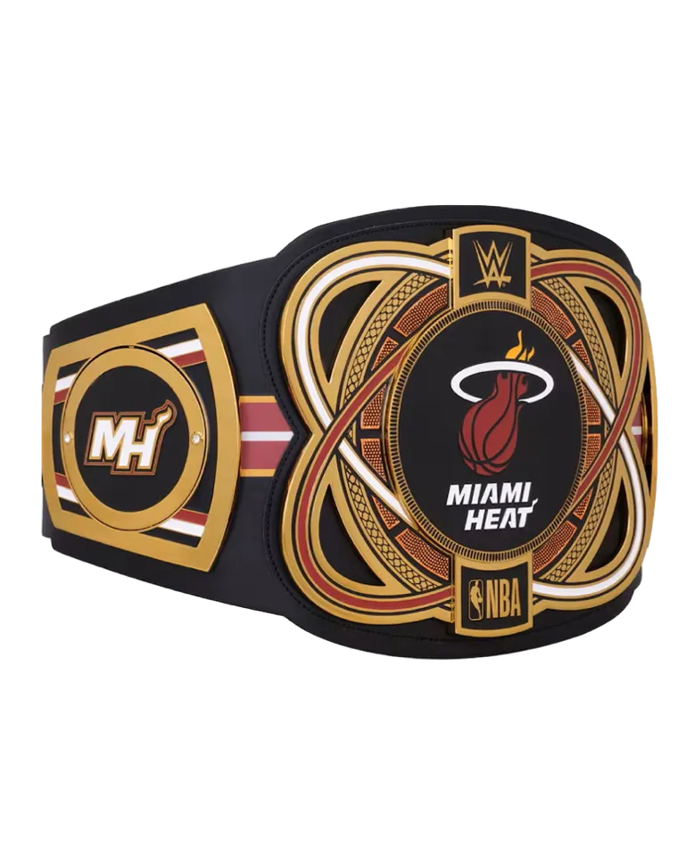 Miami HEAT WWE Legacy Title Belt
