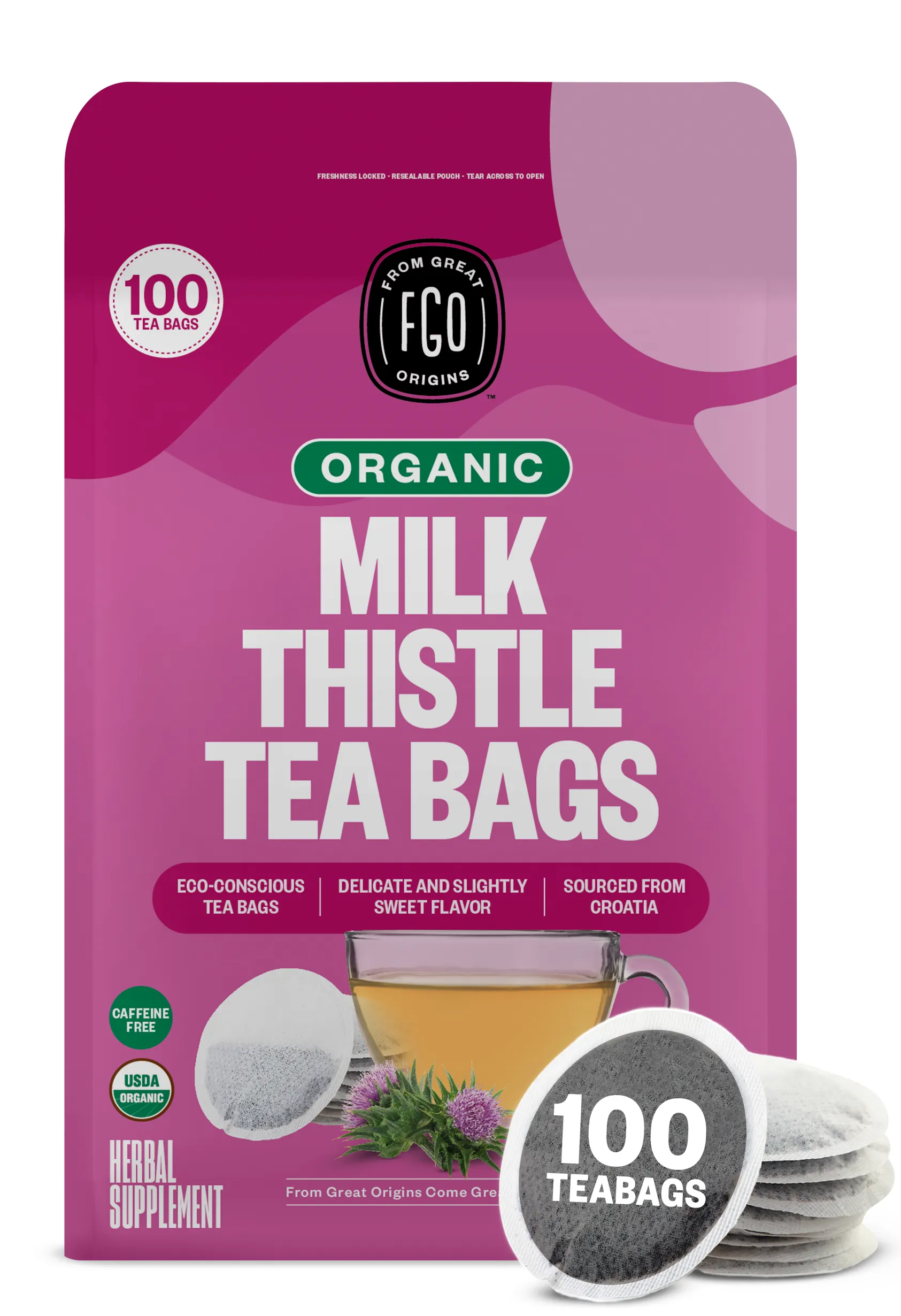 Milk Thistle Tea Bags