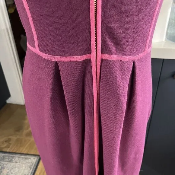 Milly of New York SZ L Strapless Knit Dress Coquette Designer Colorful Bustier