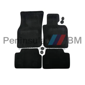 MINI Floor Mat Full Set Anthrazite F55 Genuine 51477380833