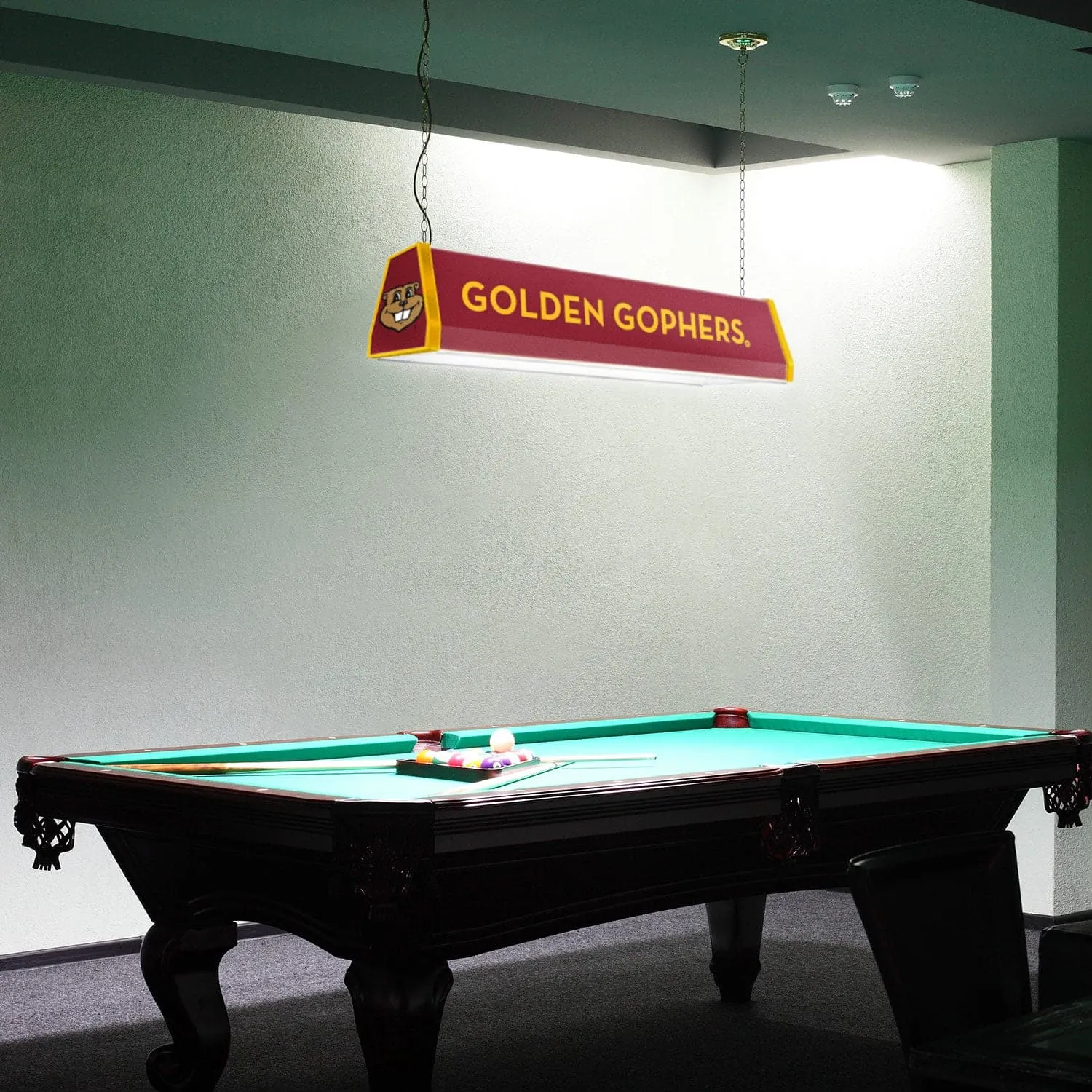 Minnesota Golden Gophers: Standard Pool Table Light