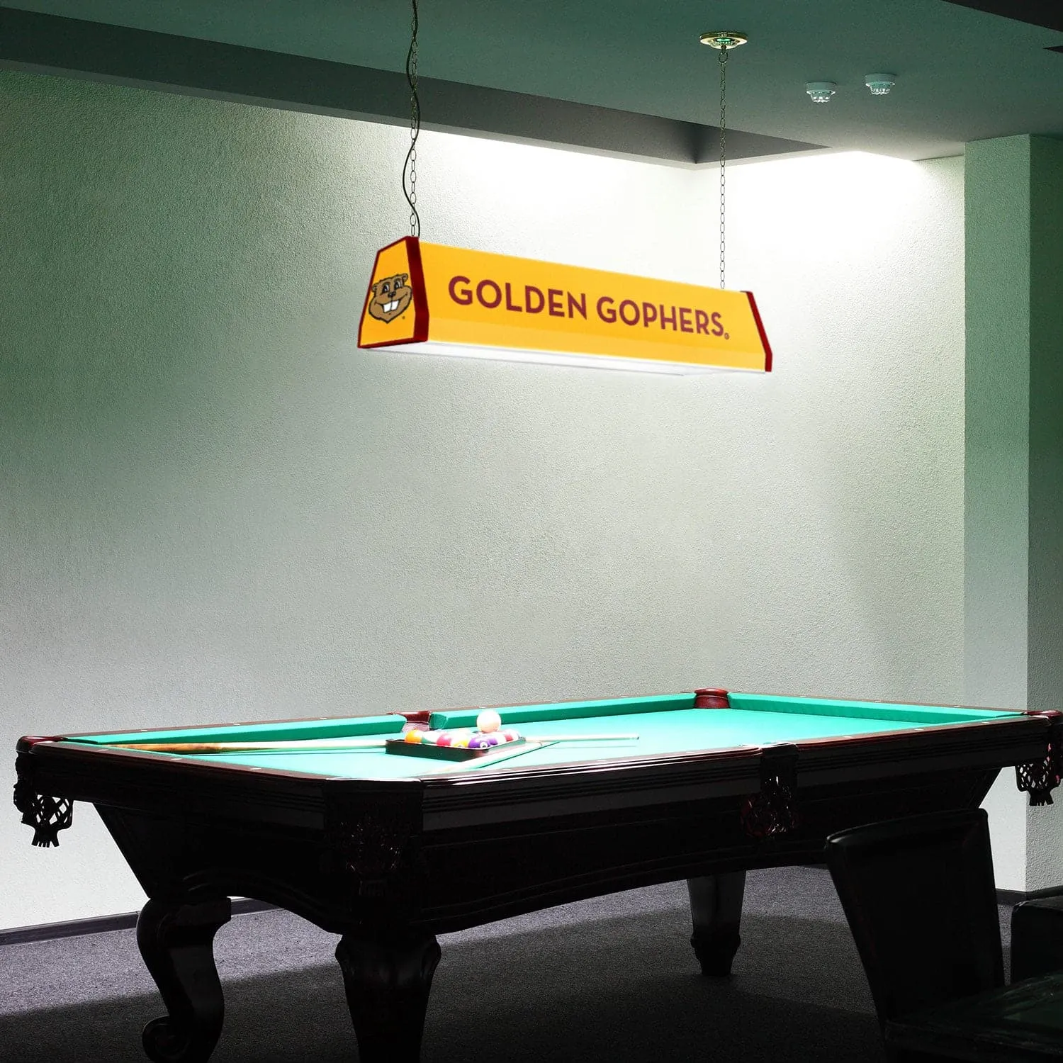 Minnesota Golden Gophers: Standard Pool Table Light