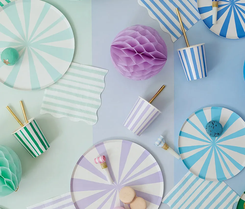 Mixed Stripe Small Napkins