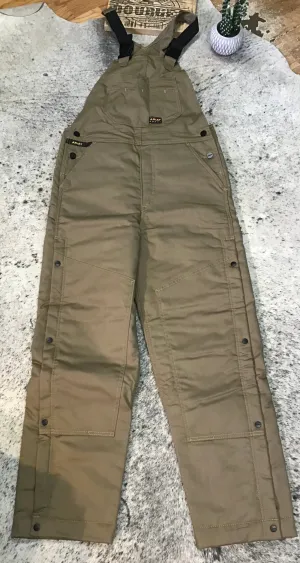 MNS Rebar DuraCanvas Stretch Insulated Bib FIELD KHAKI