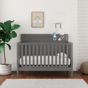 Moderna Convertible Crib, Dark Grey