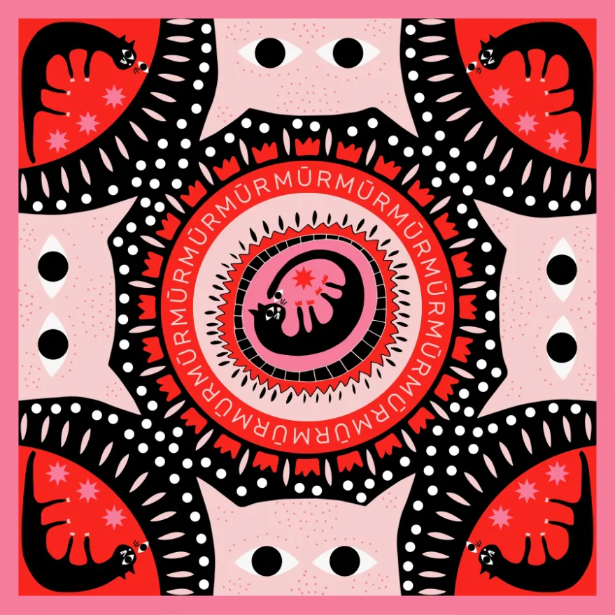 Murmur Square Scarf