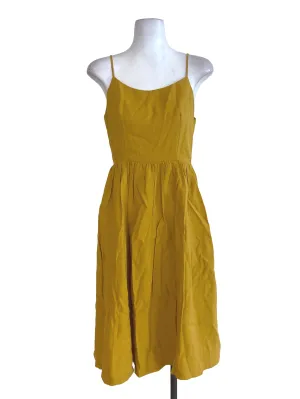 Mustard Blouson Dress TEM