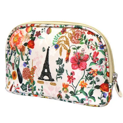 Nathalie Lete Cosmetic Pouch - Tour Eiffel Garden