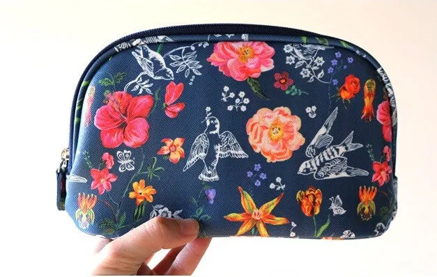 Nathalie Lete Cosmetic Pouch - Tour Eiffel Garden