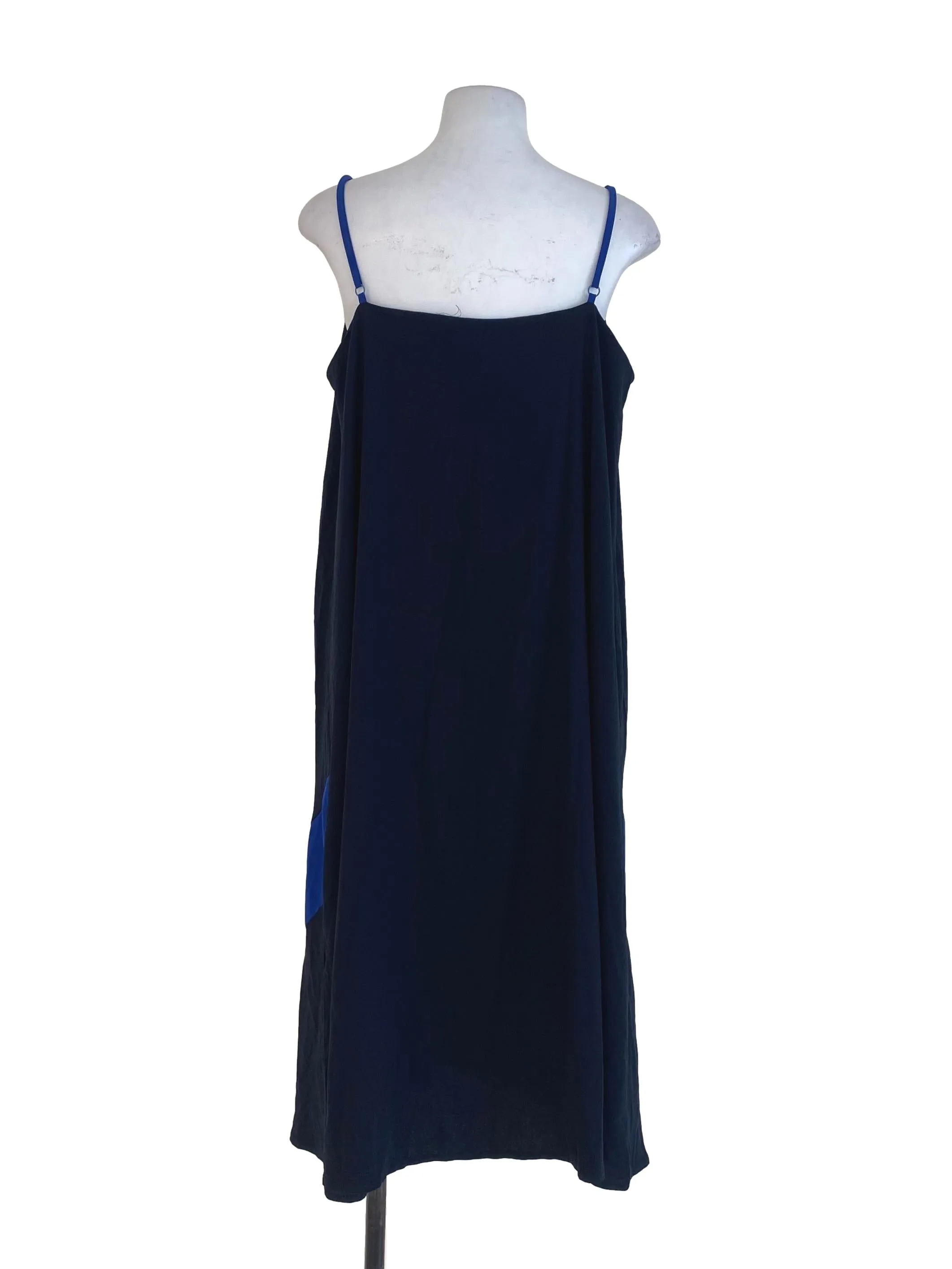 Navy Plain Tent Dress