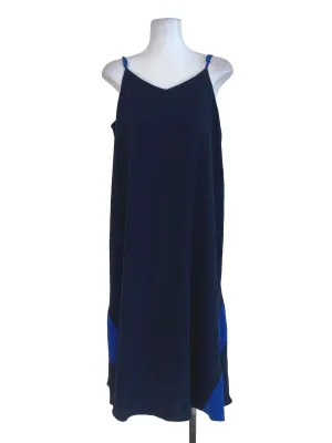 Navy Plain Tent Dress