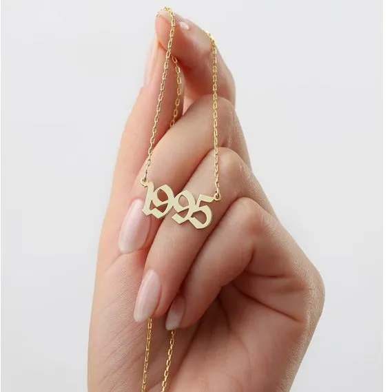 Necklace with A Date