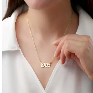 Necklace with A Date