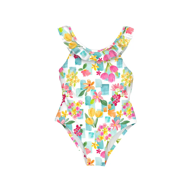 NEW SS25 Mayoral Girls Swimsuit 3719 Agate/86