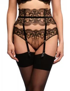Nom De Plume Suspender - Black -