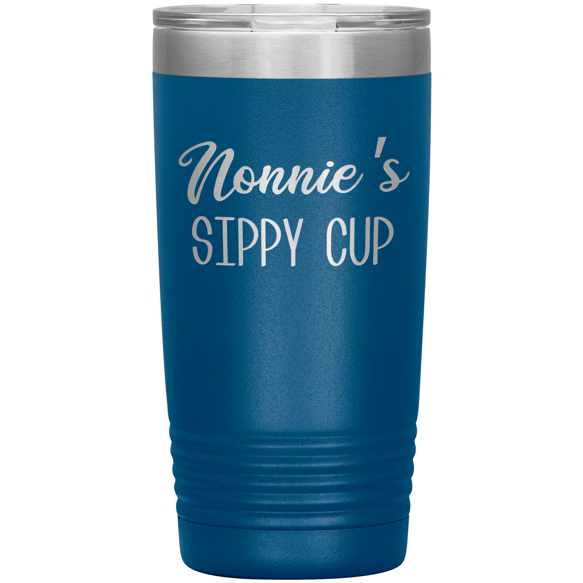 Nonnie's Sippy Cup Nonnie Tumbler Gifts for Nonnies Funny Stemless Stainless Steel Insulated Tumblers Hot Cold BPA Free 20oz Travel Cup