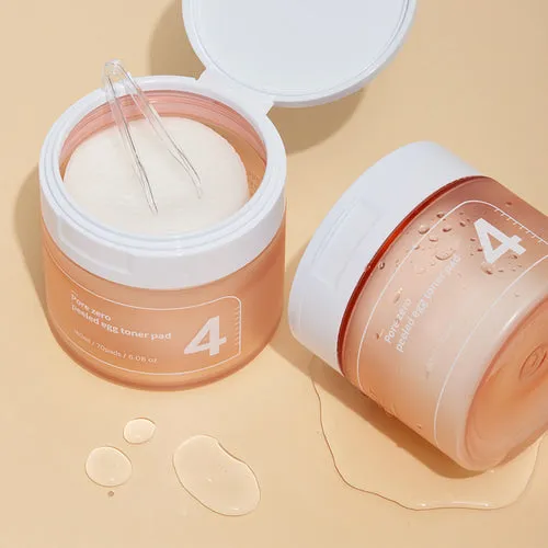 numbuzin - No. 4 Pore Zero Peeled Egg Toner Pad