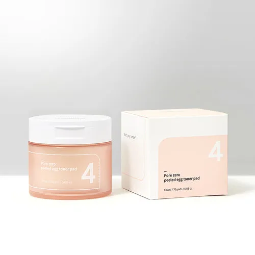 numbuzin - No. 4 Pore Zero Peeled Egg Toner Pad