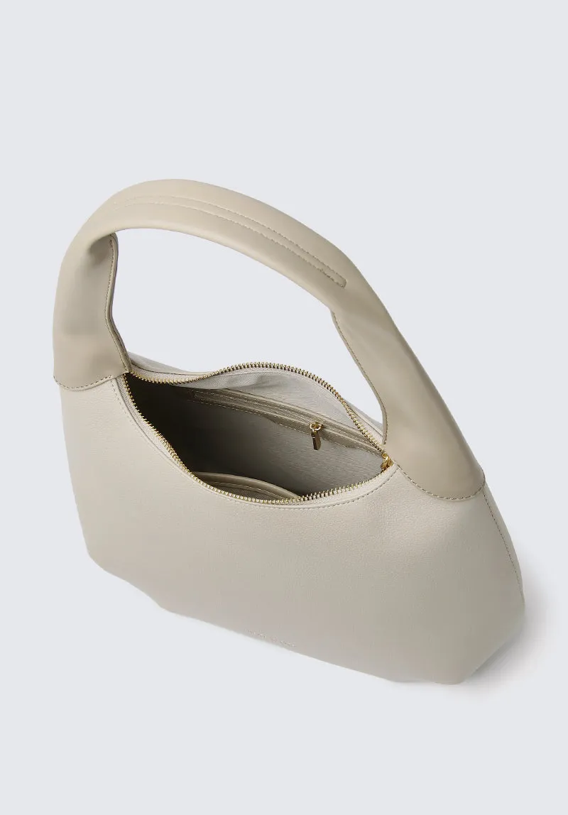 Nurita Harith Norri Medium Hobo Bag (Bone)