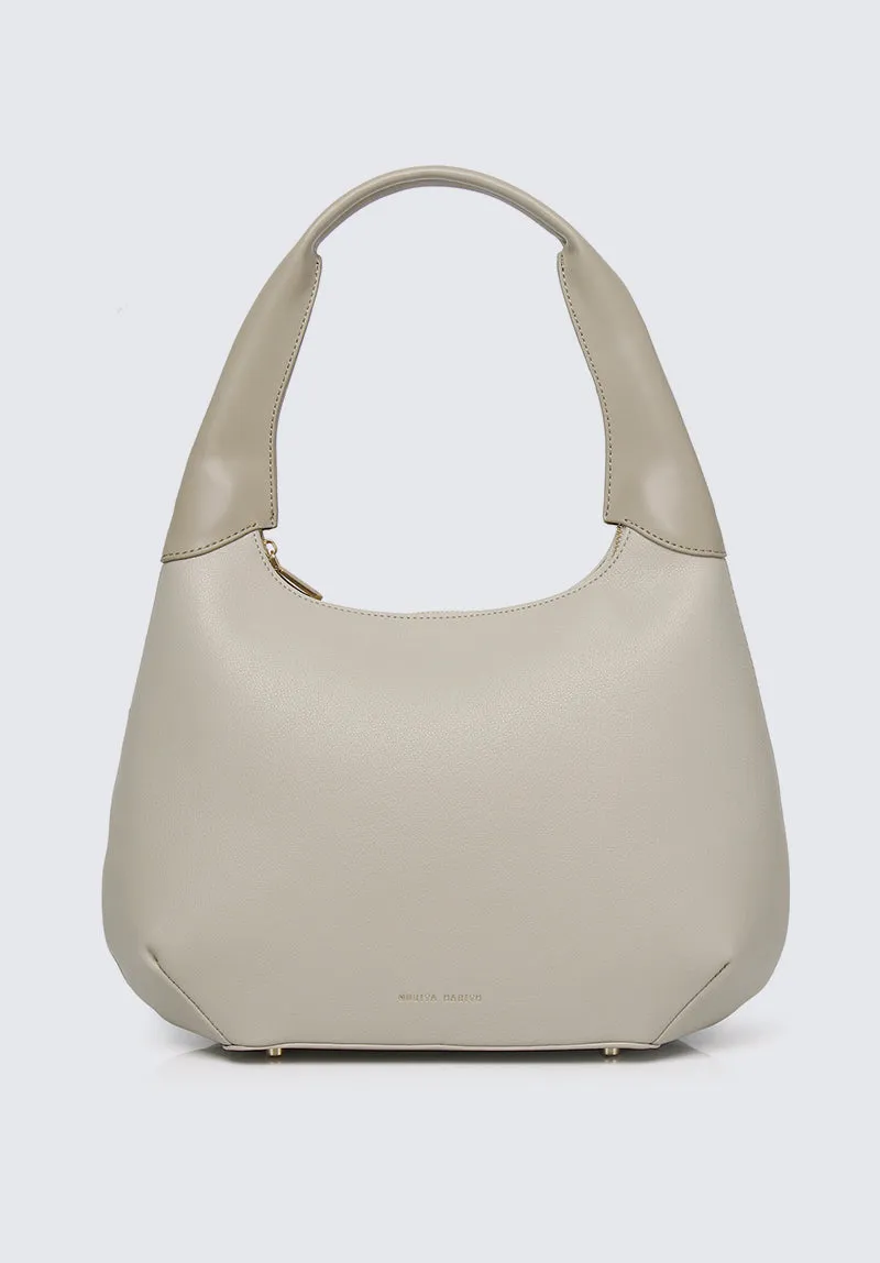 Nurita Harith Norri Medium Hobo Bag (Bone)