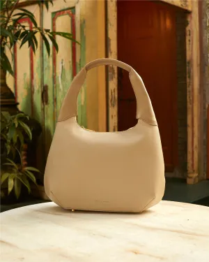 Nurita Harith Norri Medium Hobo Bag (Bone)