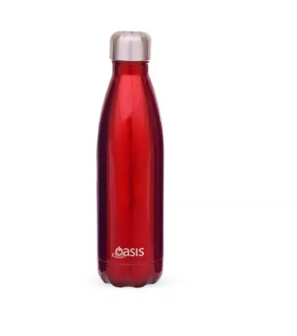 Oasis S/S Insulated Drink Bottle, 750ml, Red