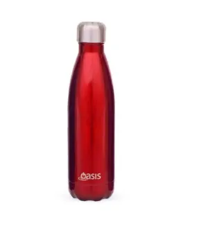 Oasis S/S Insulated Drink Bottle, 750ml, Red
