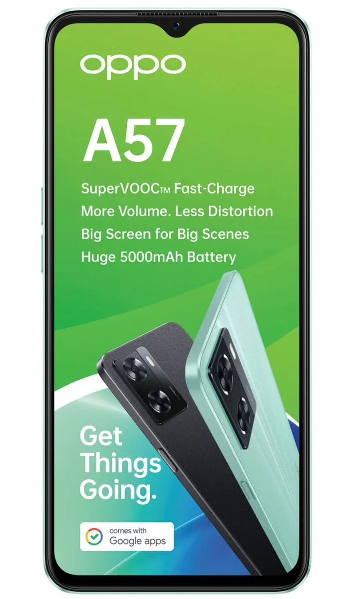 Oppo A57 64GB Dual Sim - Glowing Black