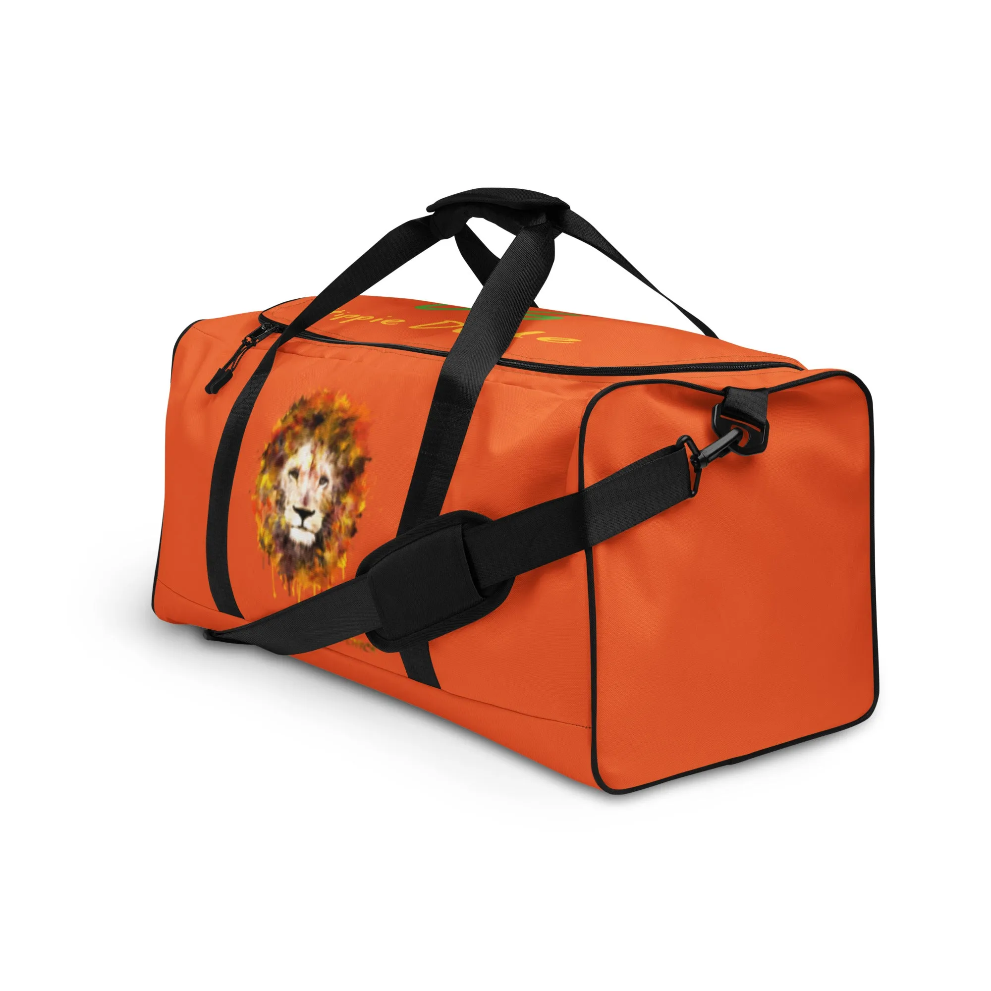 Orange Duffle Bag - OG Hippie Dude
