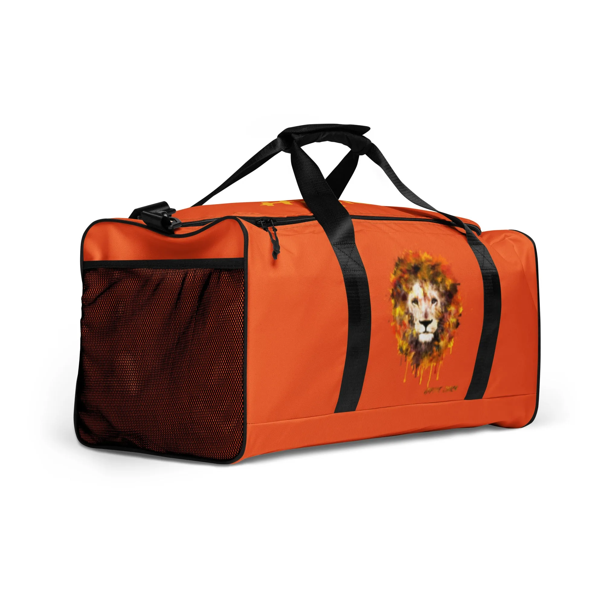 Orange Duffle Bag - OG Hippie Dude