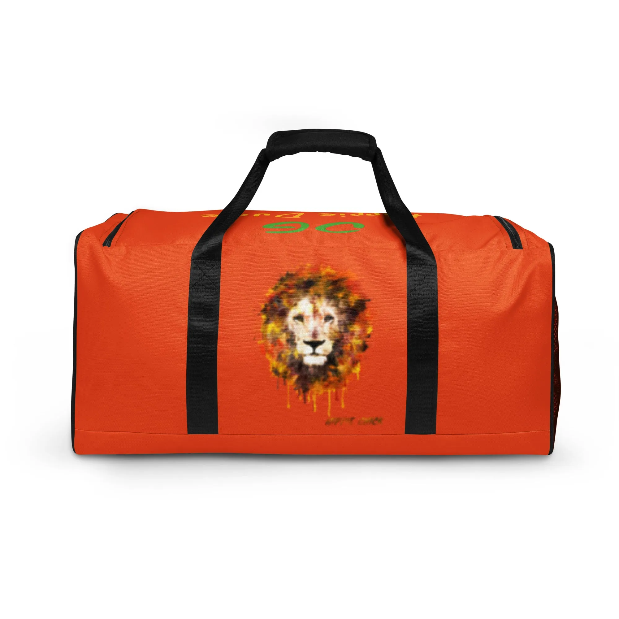 Orange Duffle Bag - OG Hippie Dude