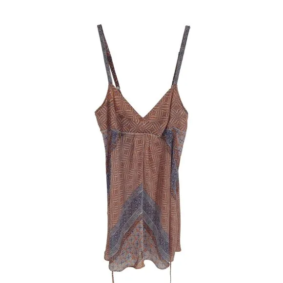 Oscar de la Renta Pink Label Slip Dress Lingerie Sheer Flowy Baby Doll Shape L