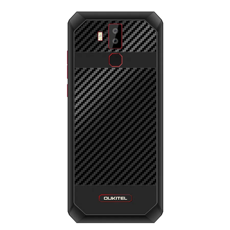 Oukitel K13 Pro Quad Core 6.41 inch 11000mAh Battery 8MP 16MP Camera 1560x720 Resolution 64GB 4GB Mobile Phone Smartphone Leather black