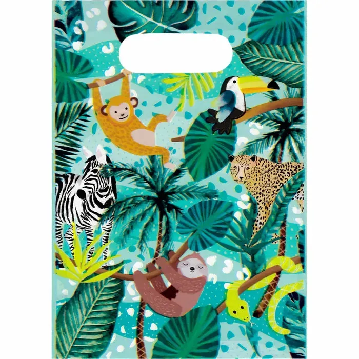Party Loot Bag 8 Pack | Jungle
