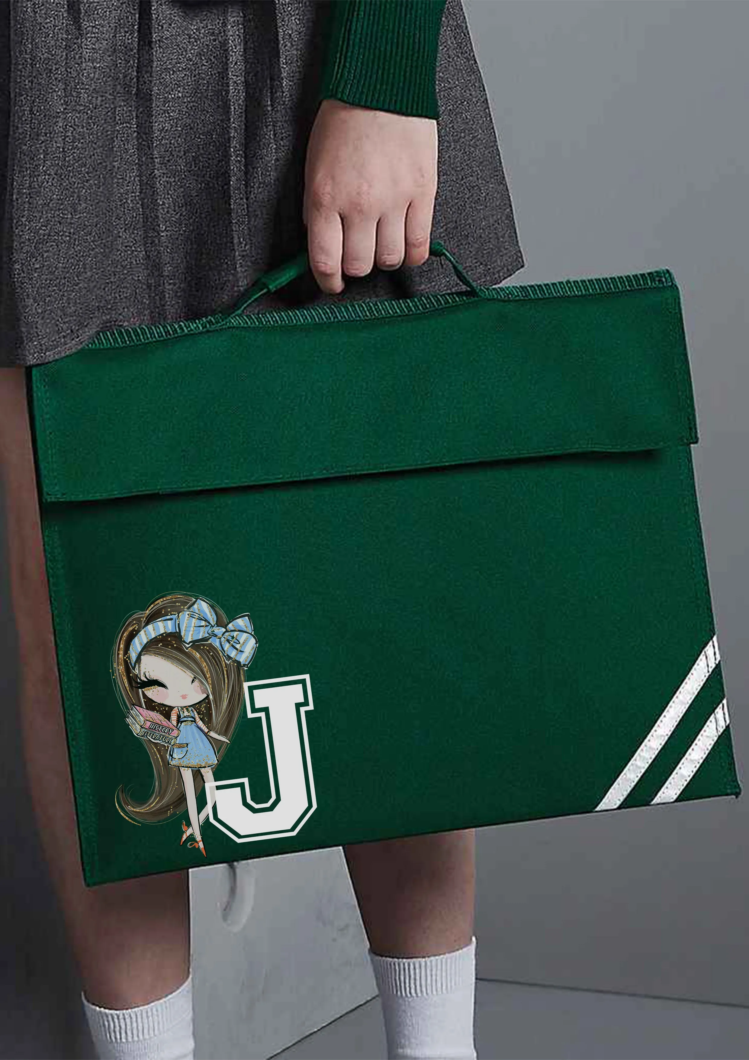 Personalised School Book Bag