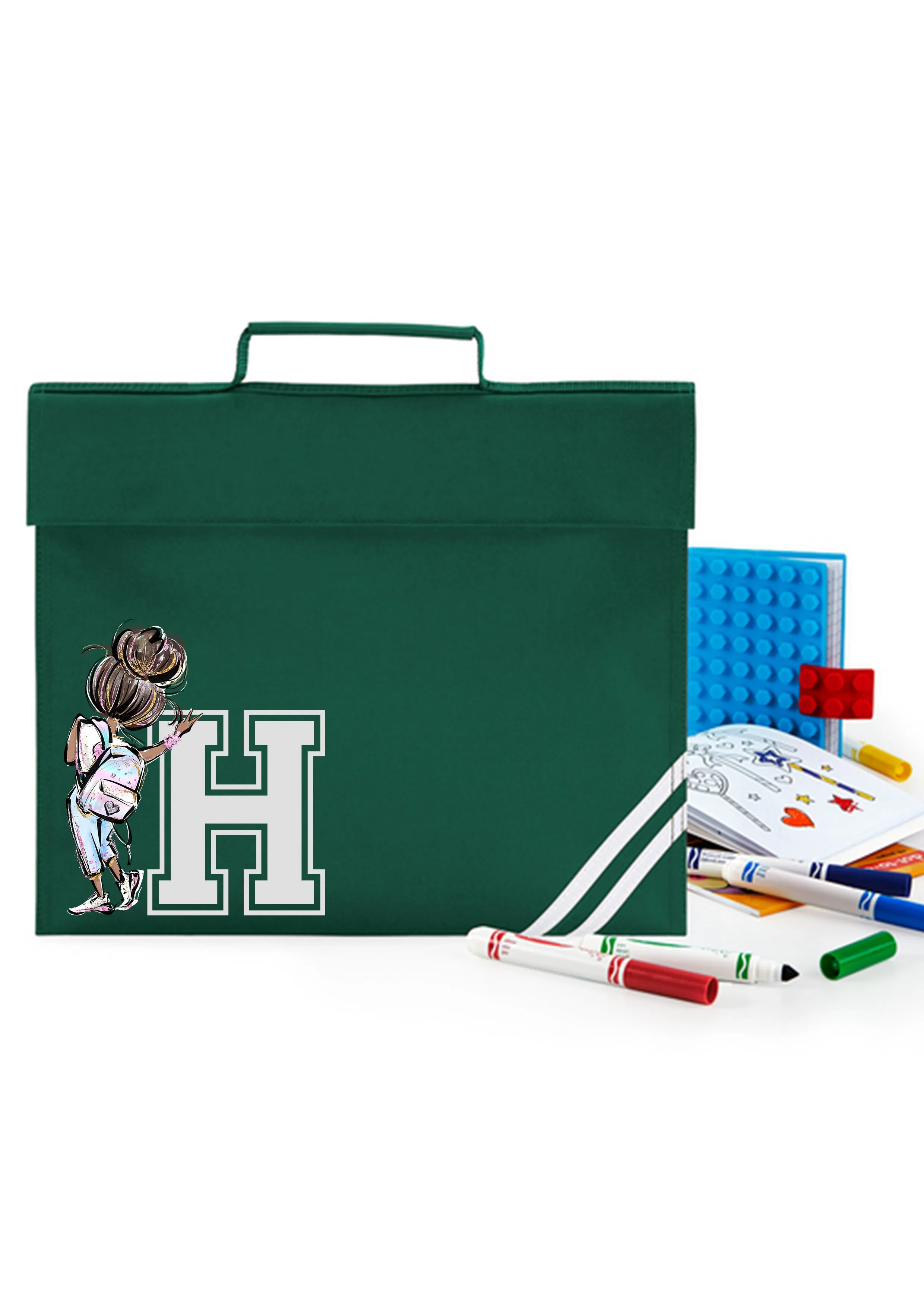 Personalised School Book Bag