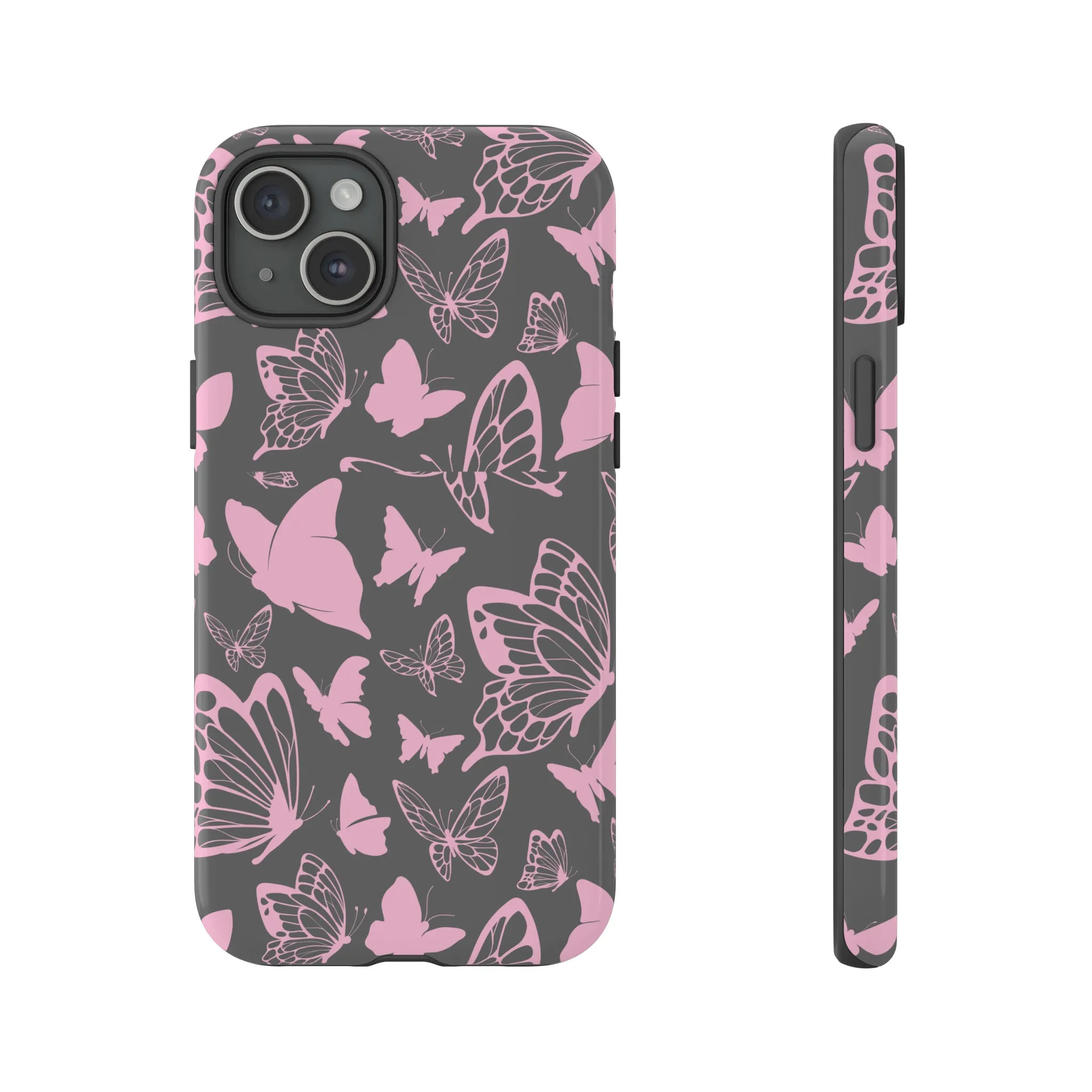 Phone Case with Butterfly Pattern Tough Cases