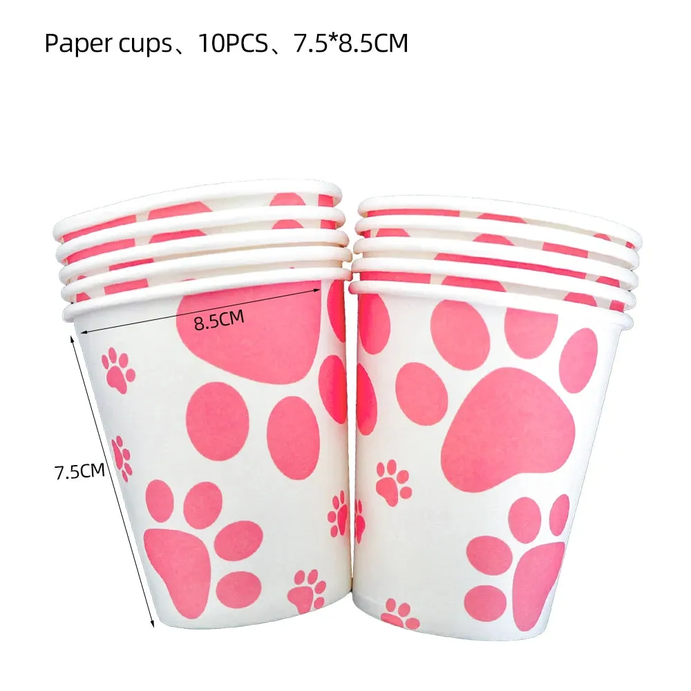Pink 'Dog Themed' Birthday Party Decor