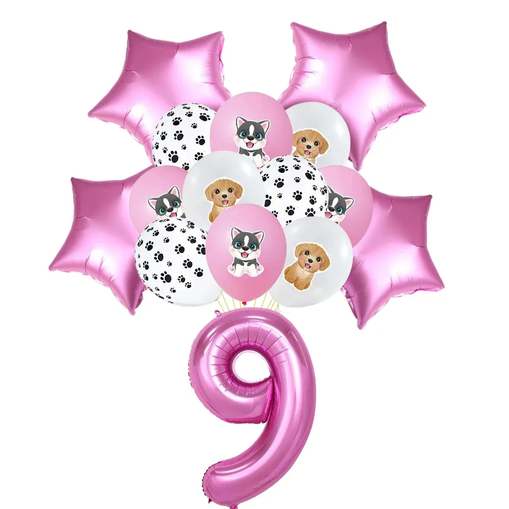 Pink 'Dog Themed' Birthday Party Decor