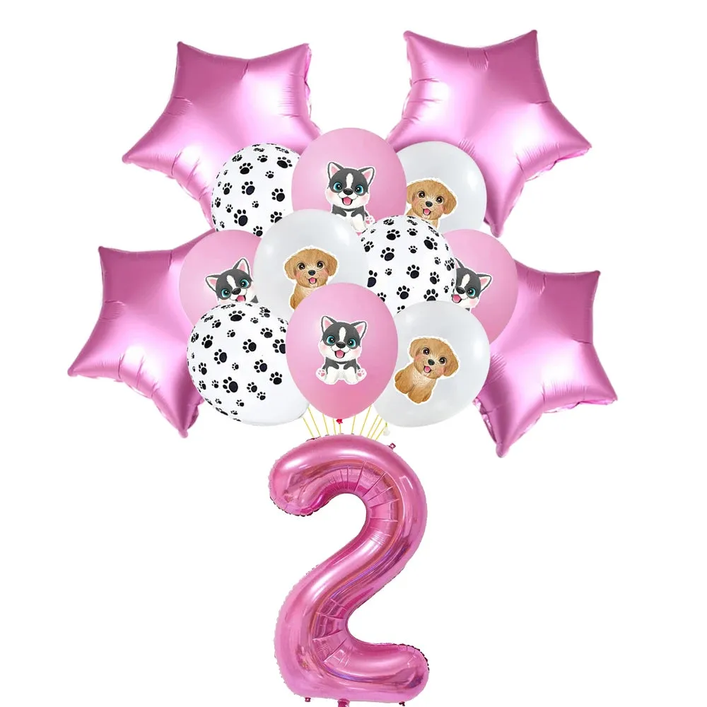 Pink 'Dog Themed' Birthday Party Decor