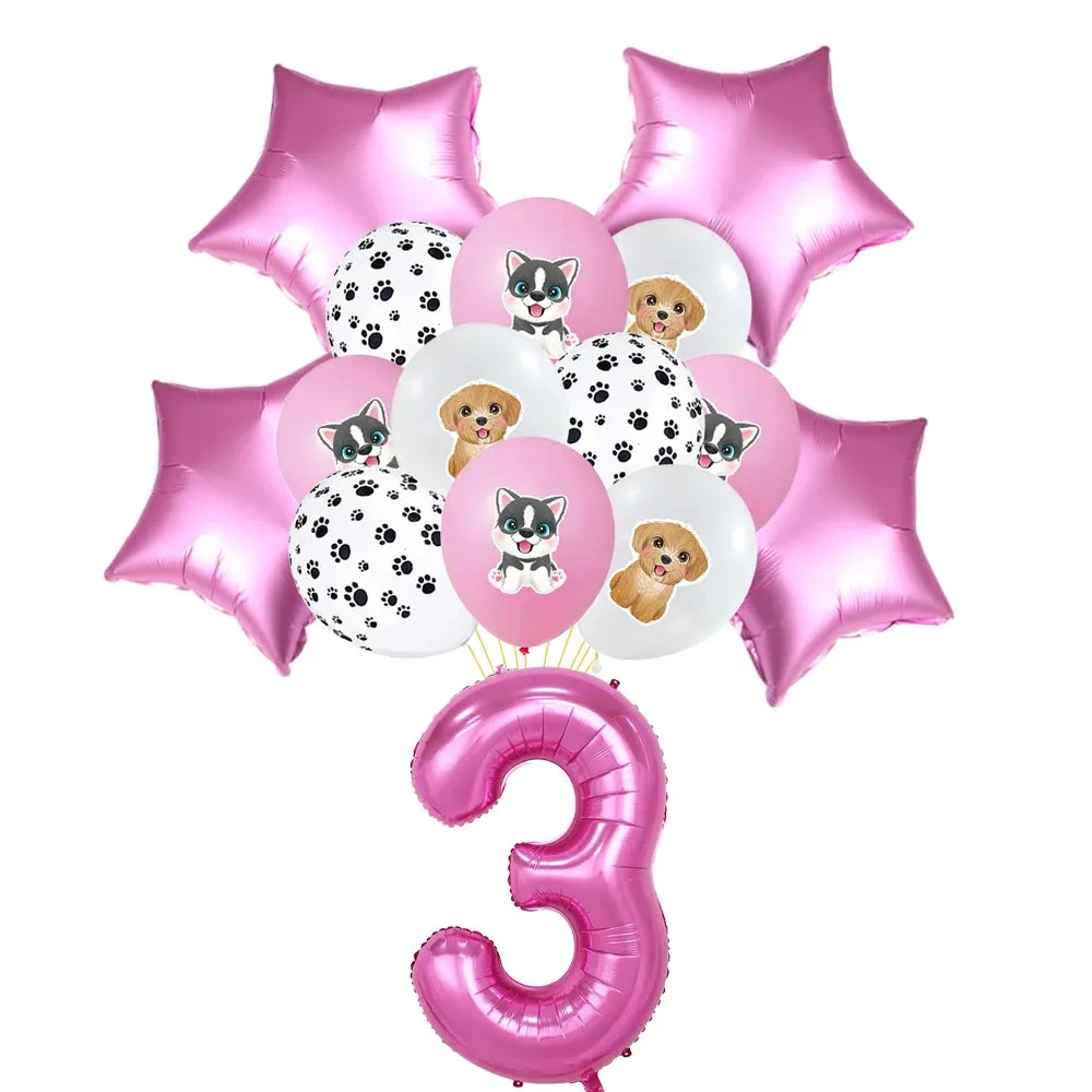 Pink 'Dog Themed' Birthday Party Decor