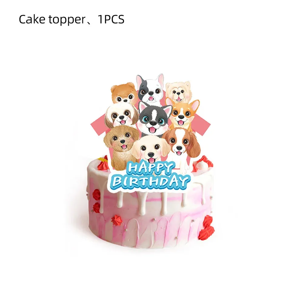 Pink 'Dog Themed' Birthday Party Decor