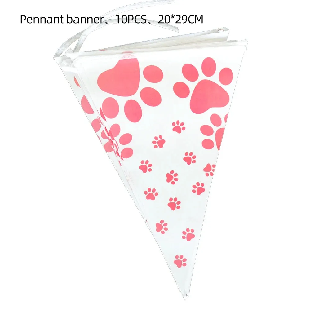 Pink 'Dog Themed' Birthday Party Decor
