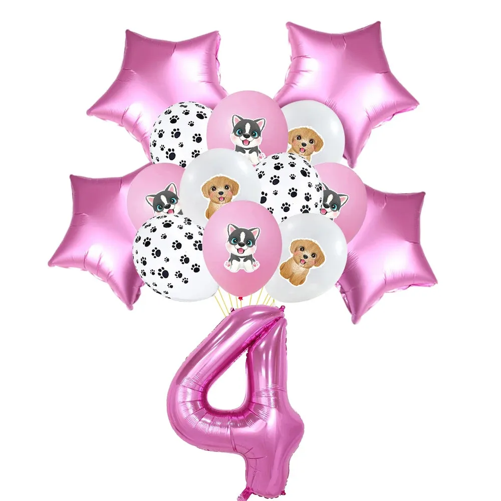 Pink 'Dog Themed' Birthday Party Decor