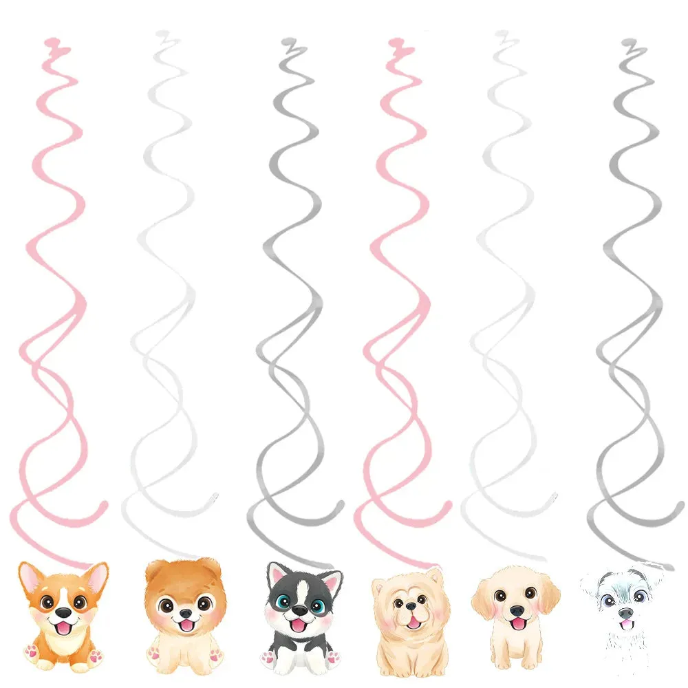 Pink 'Dog Themed' Birthday Party Decor