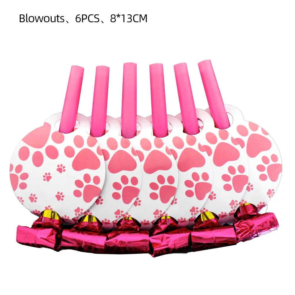 Pink 'Dog Themed' Birthday Party Decor