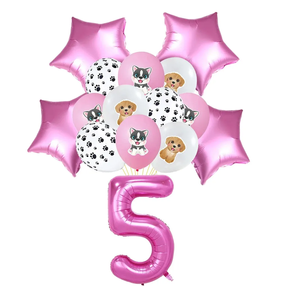 Pink 'Dog Themed' Birthday Party Decor